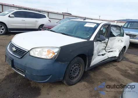 2007 Chevrolet Malibu Ls z USA, uszkodzony, nr VIN 1G1ZS57FX7F313761